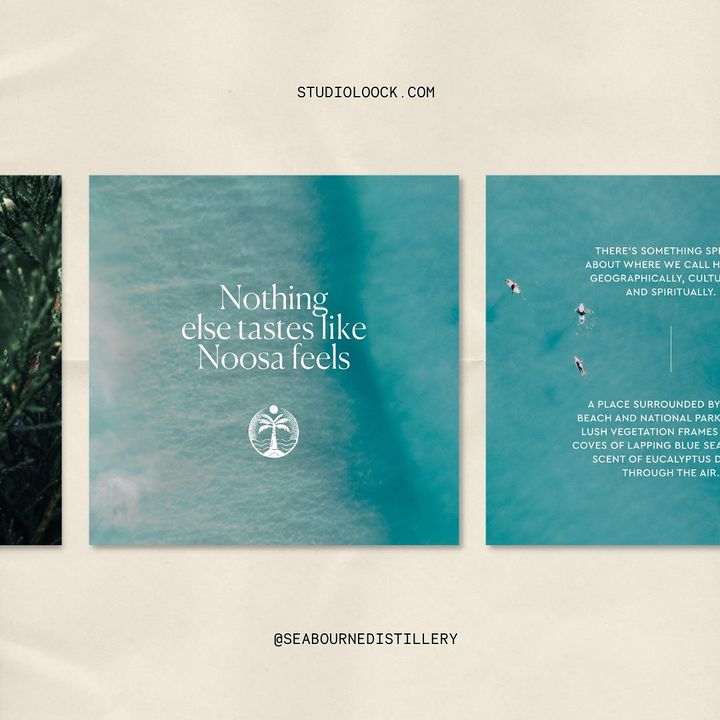 Seabourne Distillery Instagram post by Studio Loock